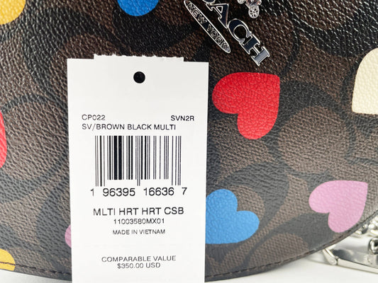 HAVRI Coach Heart Signature Crossbody Bag